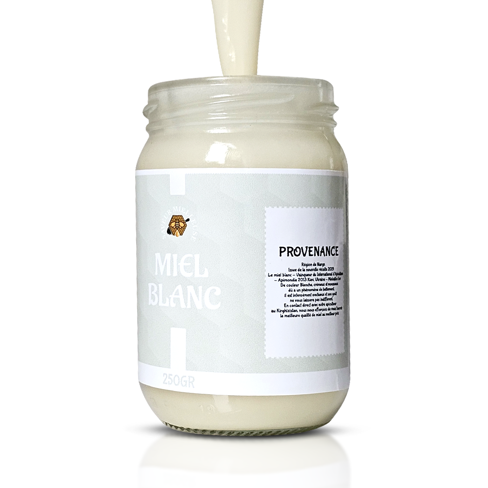 Miel blanc du Kirghizistan - Image 2