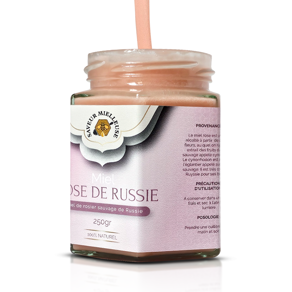 Miel Rose de Russie Haute Qualité - Image 3