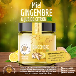Miel Gingembre et citron