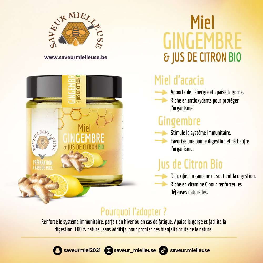 Miel Gingembre et citron - Image 2