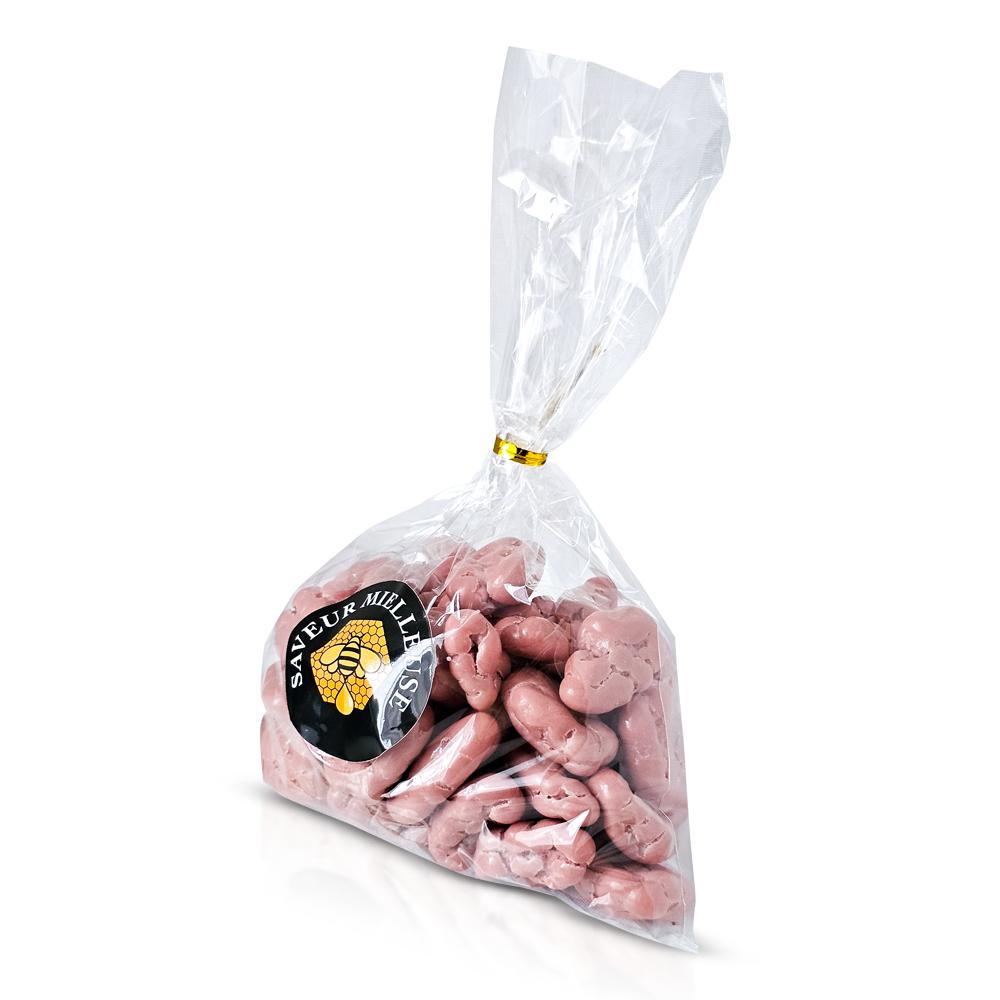 NOIX DE PÉCAN ENROBÉES DE CHOCOLAT RUBY (Dubaï) – 250g - Image 2